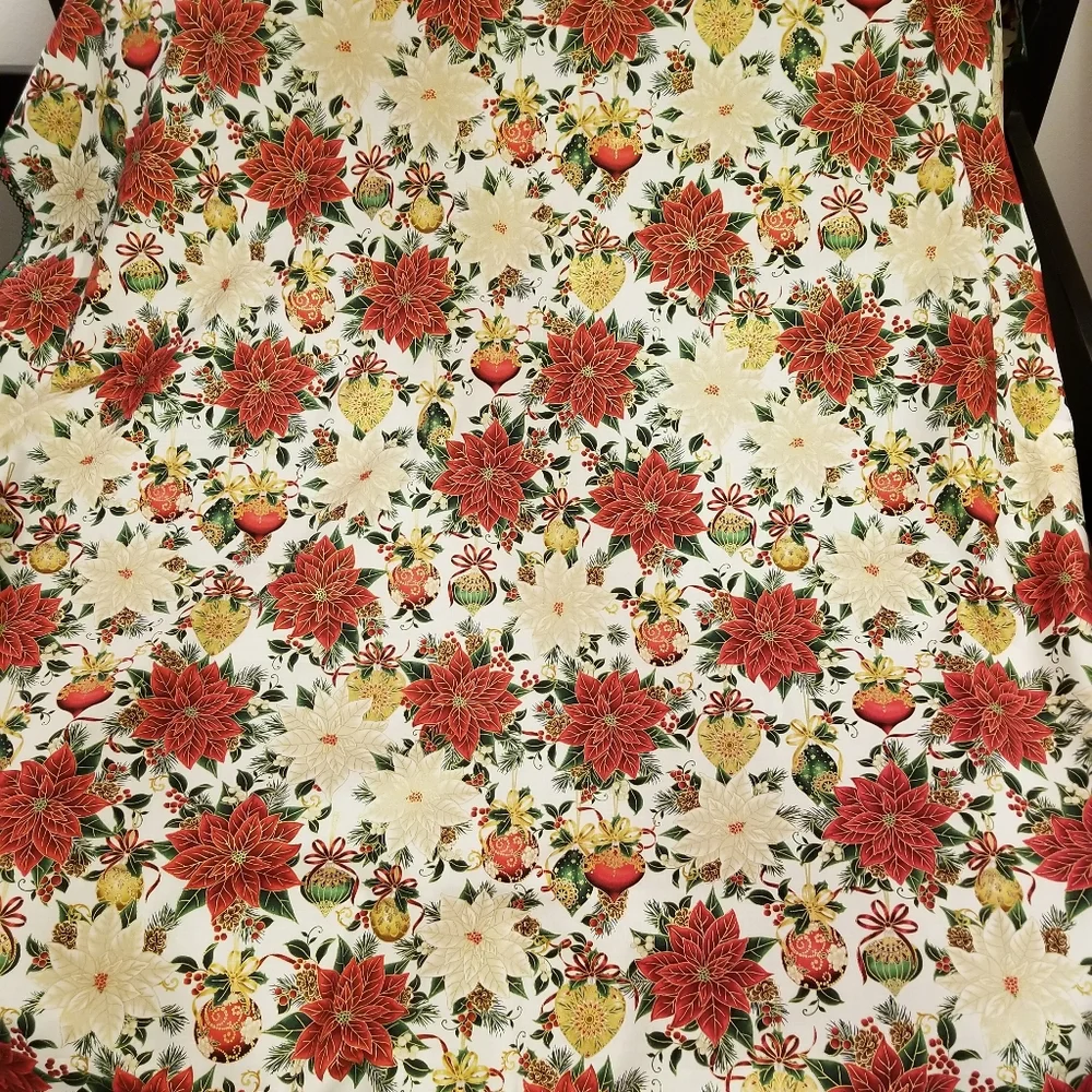 Handmade Christmas Table Cloth/Chair Throw